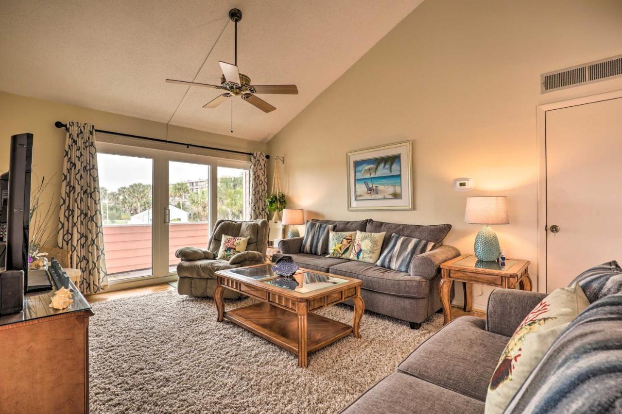 סיינט אגוסטין Breezy St Augustine Condo Walk To Crescent Beach! מראה חיצוני תמונה