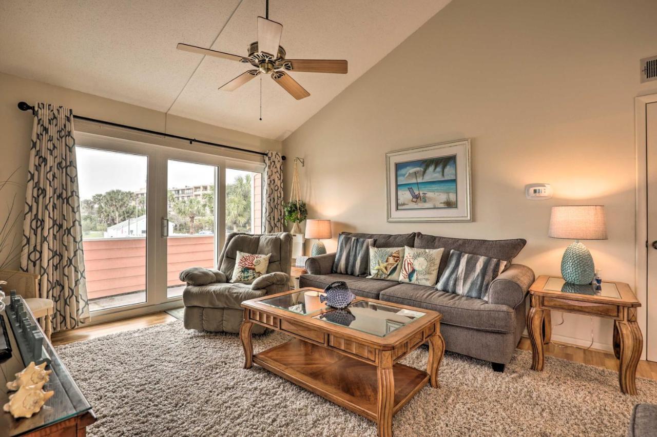 סיינט אגוסטין Breezy St Augustine Condo Walk To Crescent Beach! מראה חיצוני תמונה